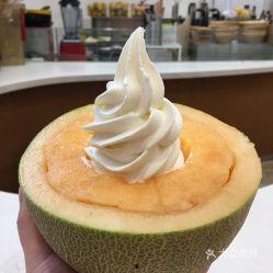 吃哈密瓜吃冰淇淋,哈密瓜冰淇淋的甜蜜邂逅