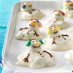 小雪人吃瓜,小雪人甜蜜瓜趣记